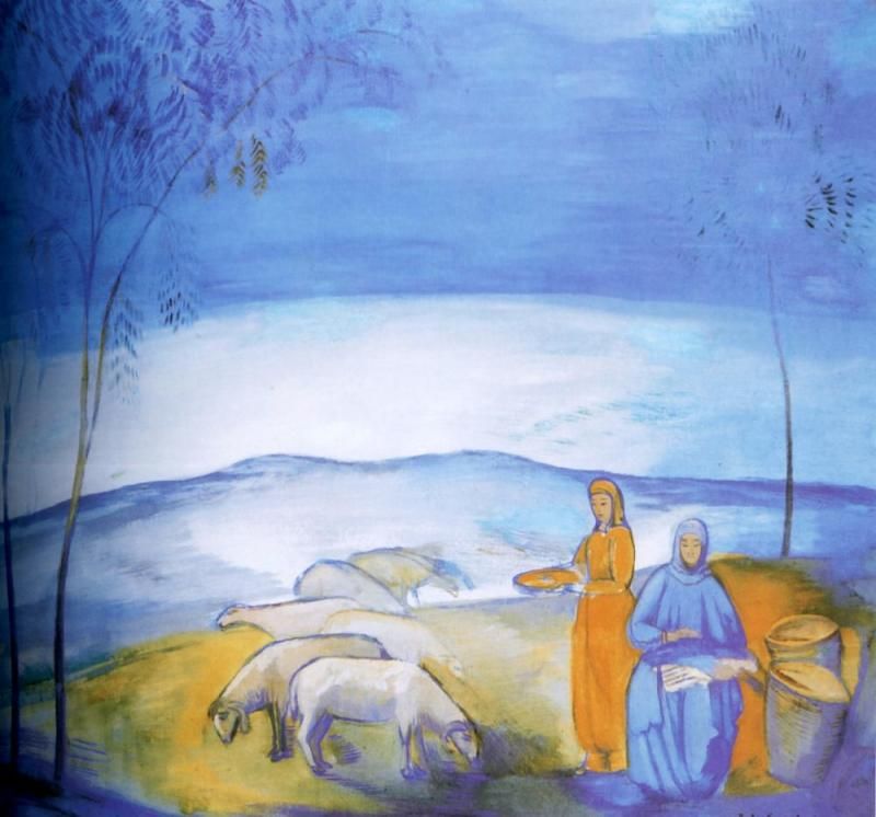 П.Кузнецов, Вечер в степи.jpg П.Кузнецов, Вечер в степи.jpg