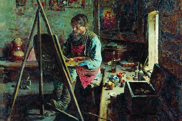Художник Абрам Архипов